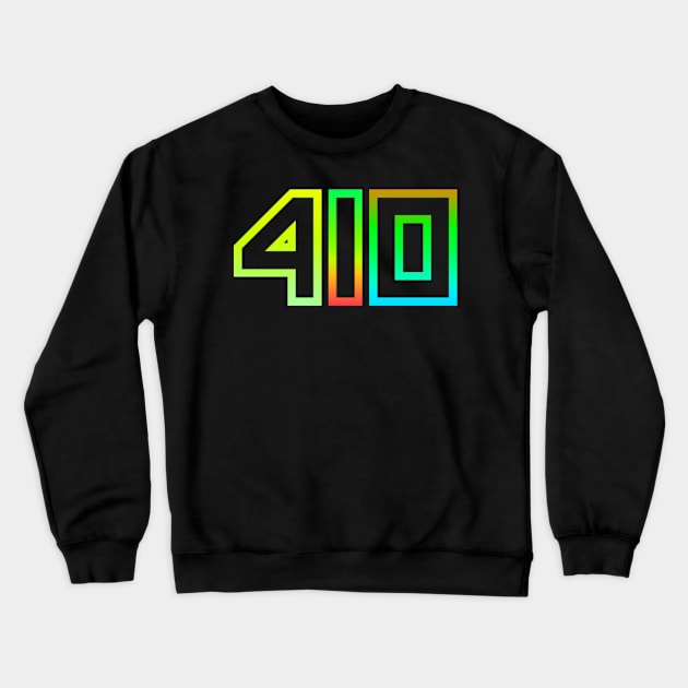 410 BMORE SET DESIGN Crewneck Sweatshirt by The C.O.B. Store